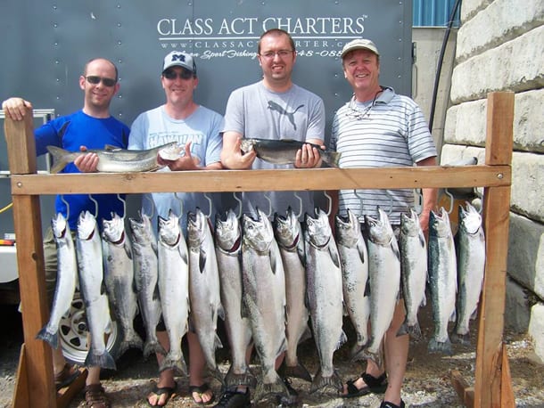 Lake Michigan Salmon Fishing - Michigan sport Fishing Co