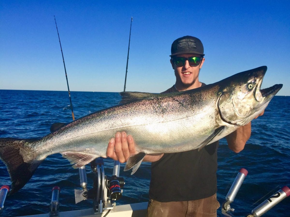 Lake Ontario Salmon Fishing Rated as The Best Ever Pautzke Bait Co