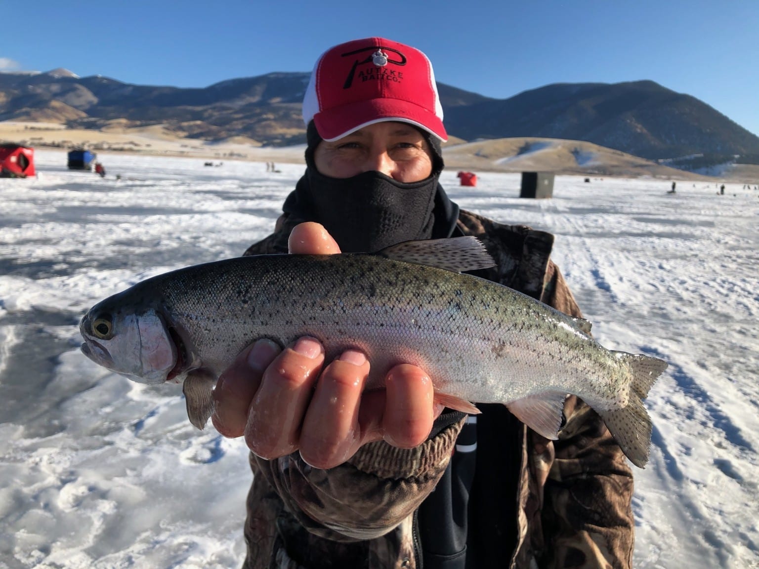 New Mexico’s Eagle Nest Lake Excellent for Ice Fishing Pautzke Bait Co