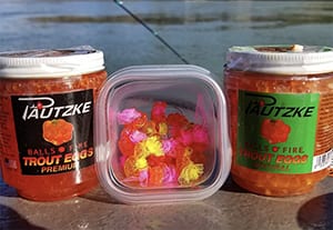 300-trout eggs-with box Premium and Natural trout eggs