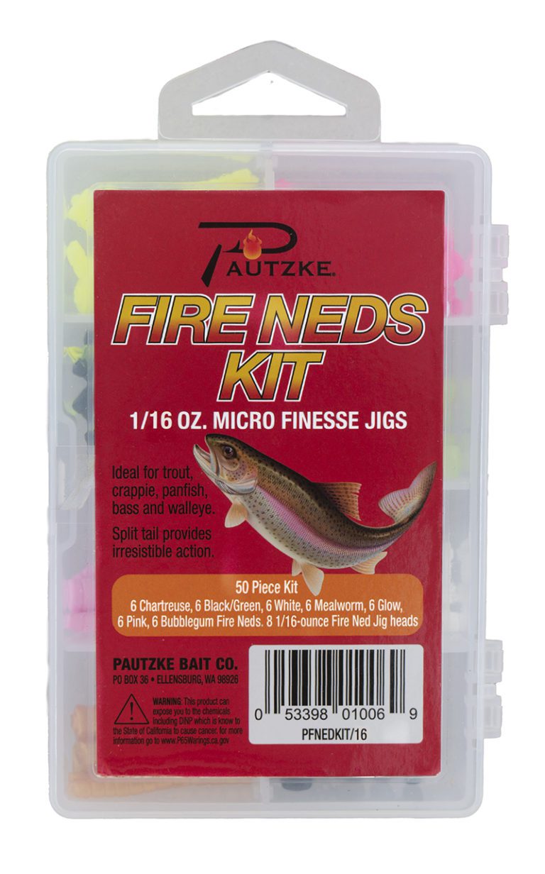 Fire Neds Kit (1/16 ounce) Pautzke Bait Co