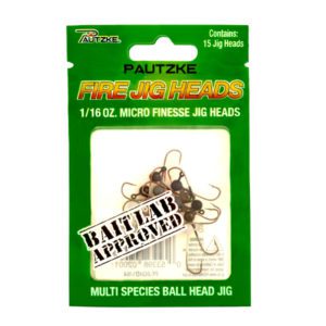 1/16 oz Fire Jig Heads